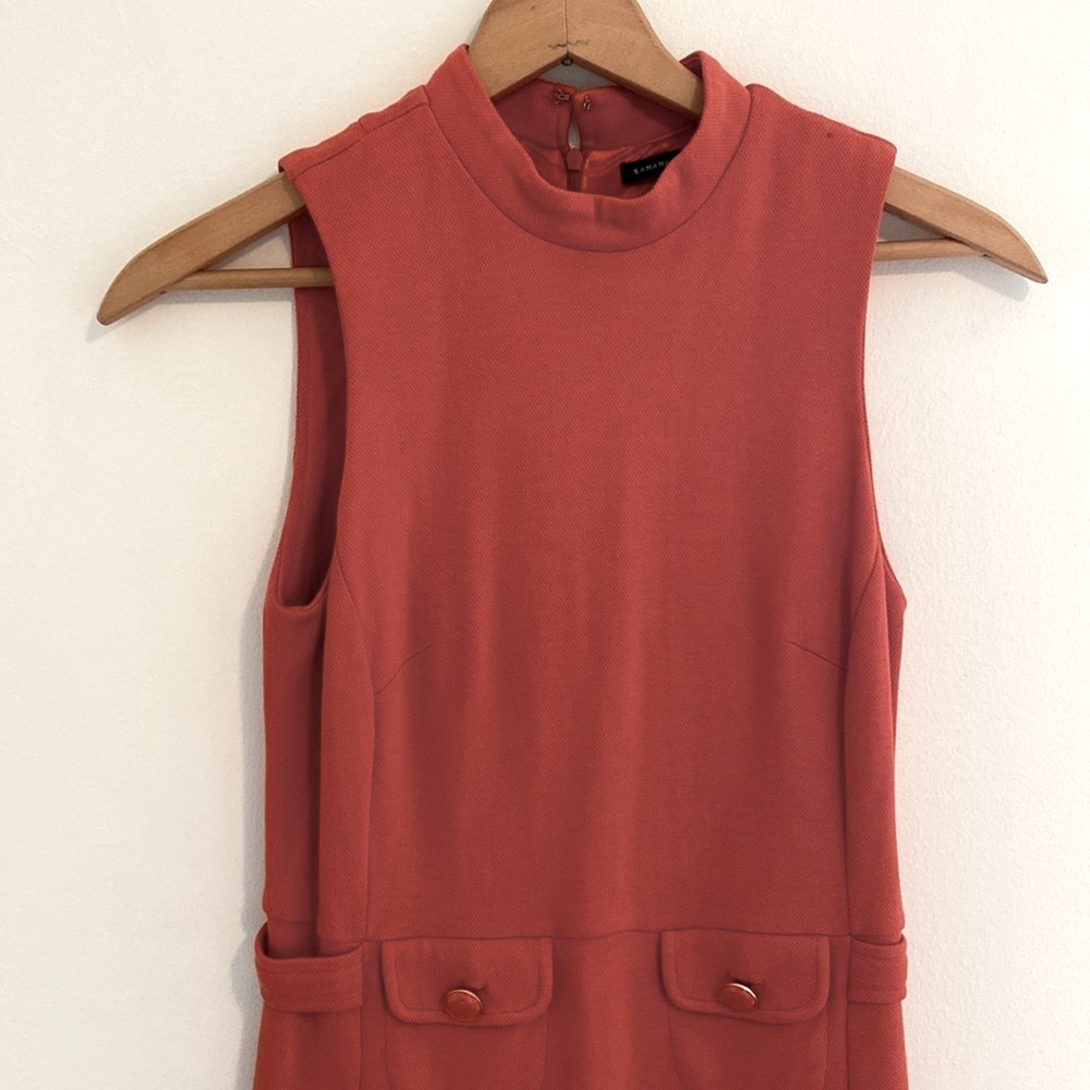 Sleeveless retro-style cotton cocktail cutie